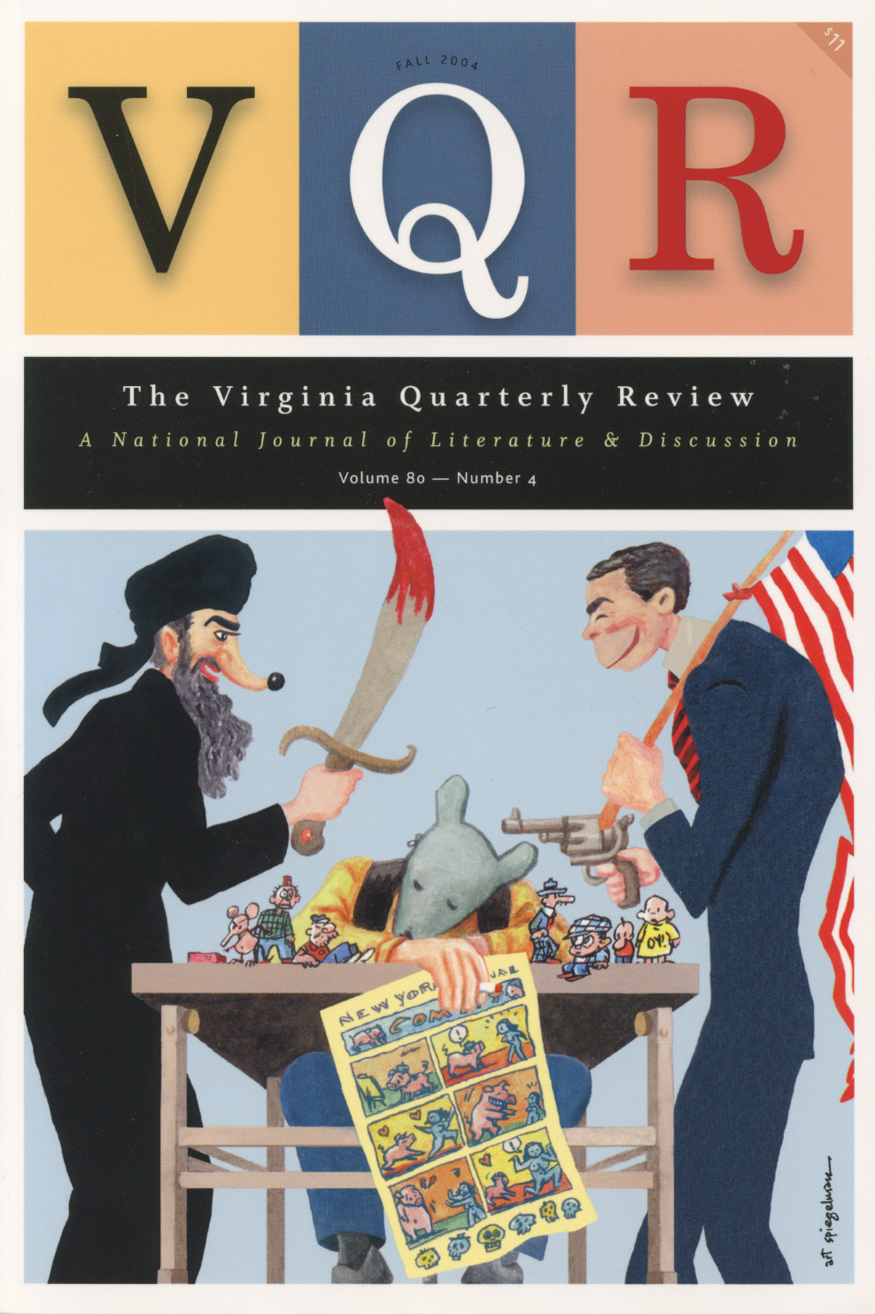 Virginia Quarterly Review, Autumn 2004 cover
