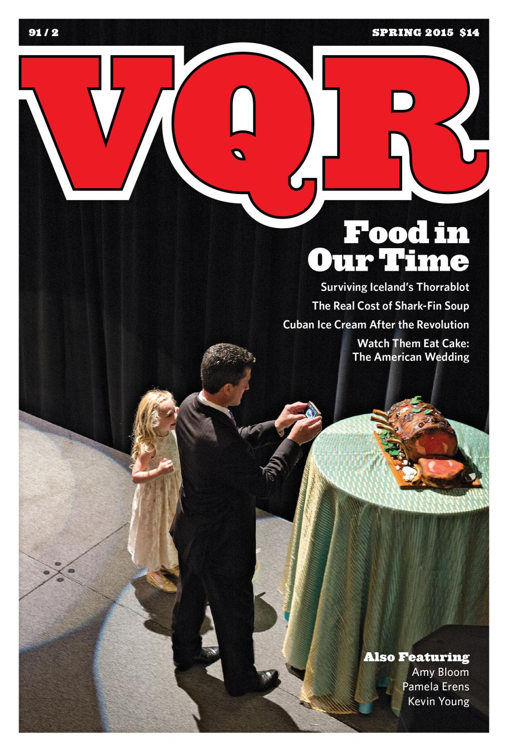 Virginia Quarterly Review, Spring 2015 cover