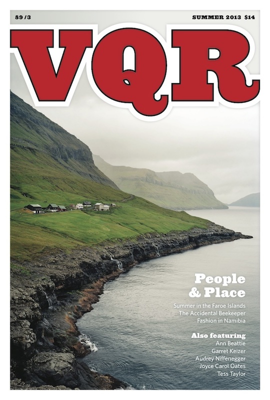 Virginia Quarterly Review, Summer 2013 cover