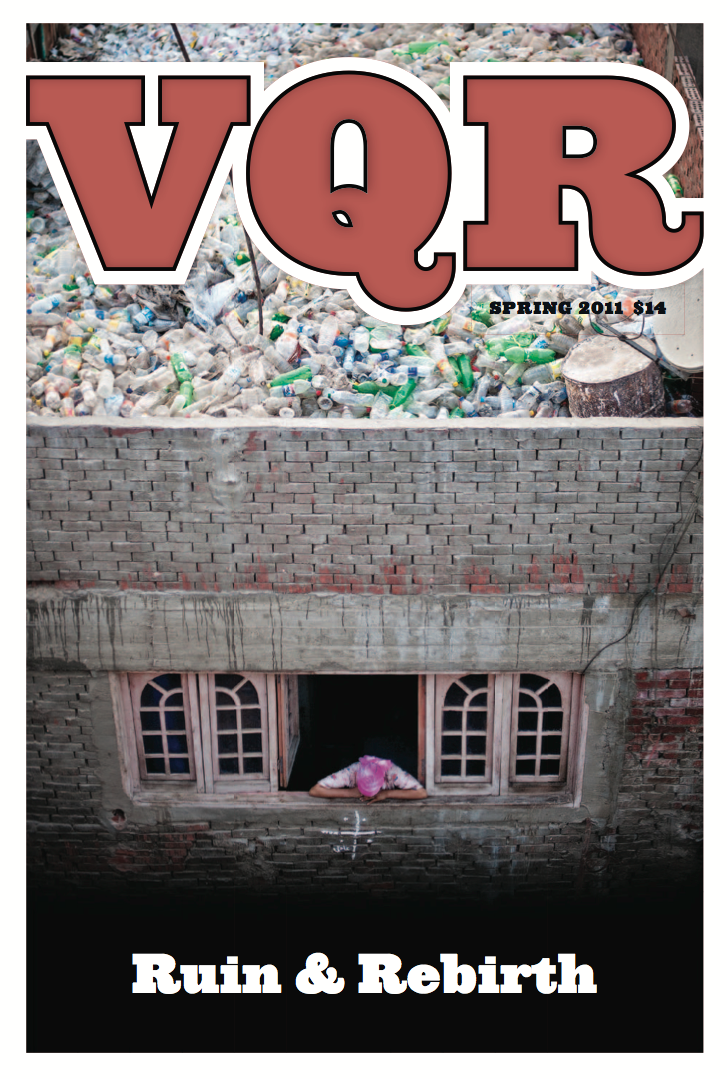 Virginia Quarterly Review, Spring 2011 cover