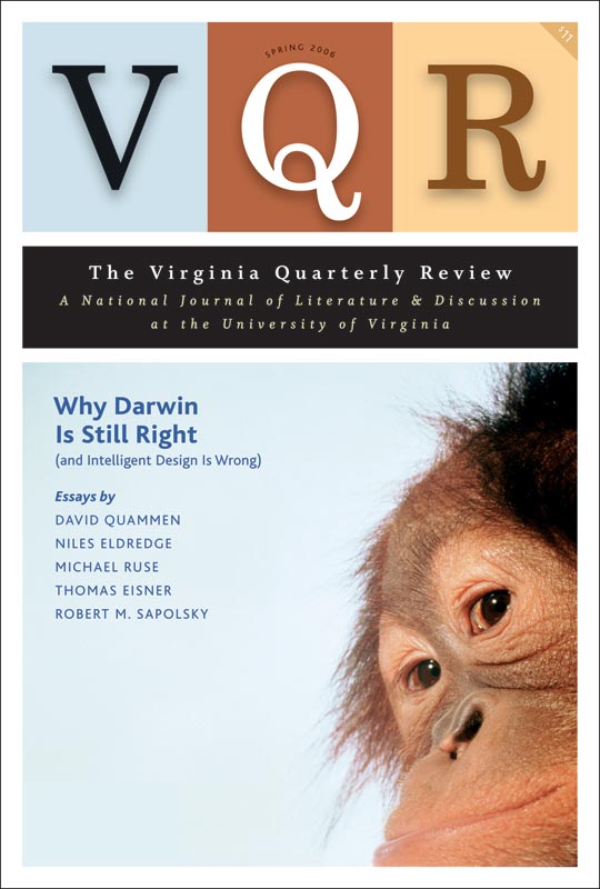 Virginia Quarterly Review, Spring 2006 cover