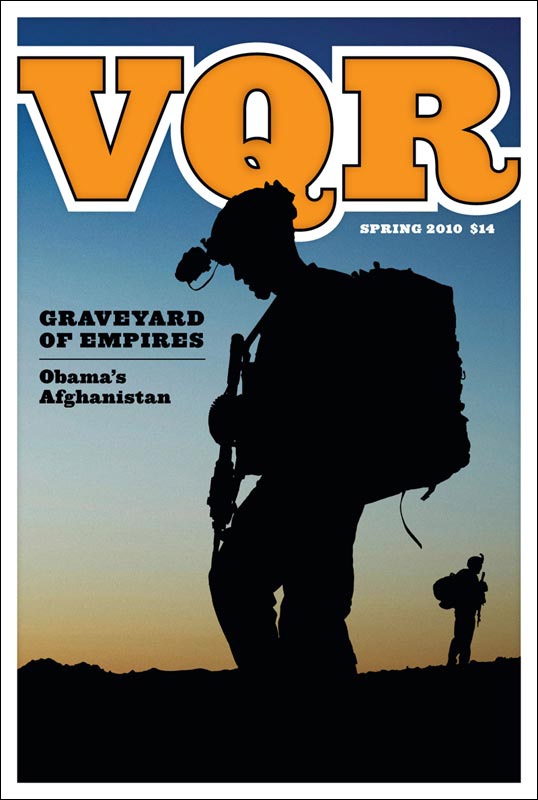 Virginia Quarterly Review, Spring 2010 cover