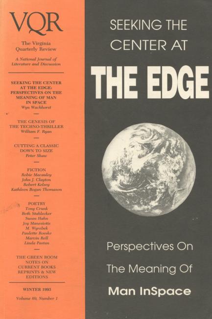 Virginia Quarterly Review, Winter 1993 cover