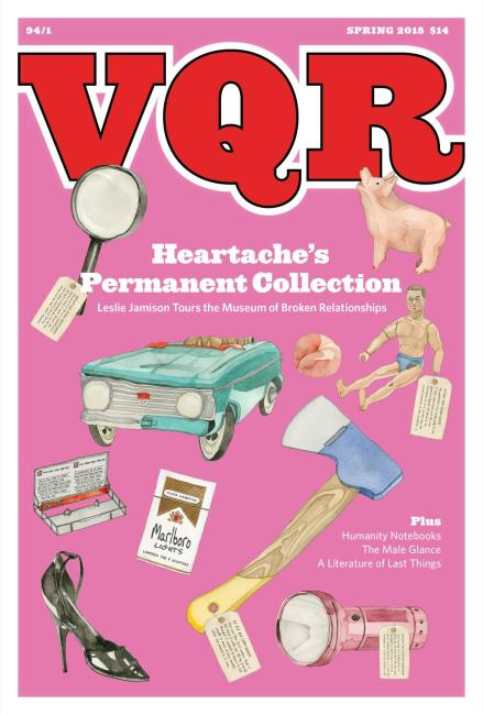 Virginia Quarterly Review, Spring 2018 cover