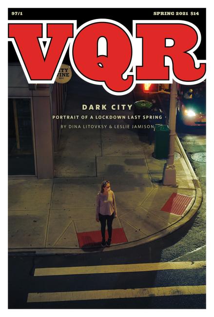 Virginia Quarterly Review, Spring 2021 cover