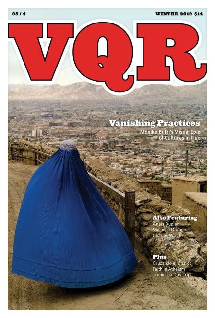 Virginia Quarterly Review, Winter 2019 cover