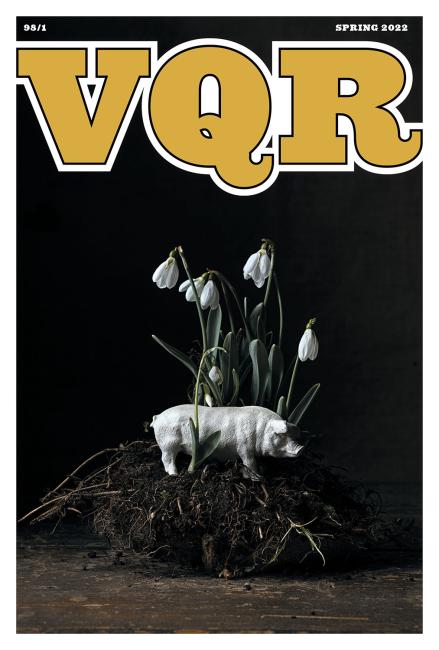 Virginia Quarterly Review, Spring 2022 cover