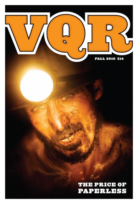 Virginia Quarterly Review, Autumn 2010 cover