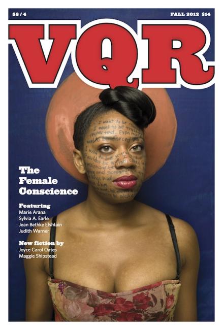Virginia Quarterly Review, Autumn 2012 cover