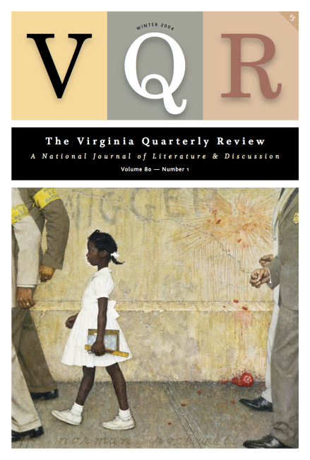 Virginia Quarterly Review, Winter 2004 cover