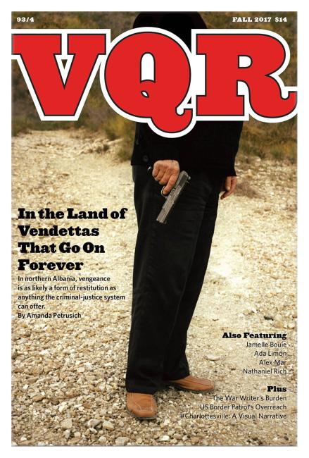 Virginia Quarterly Review, Autumn 2017 cover