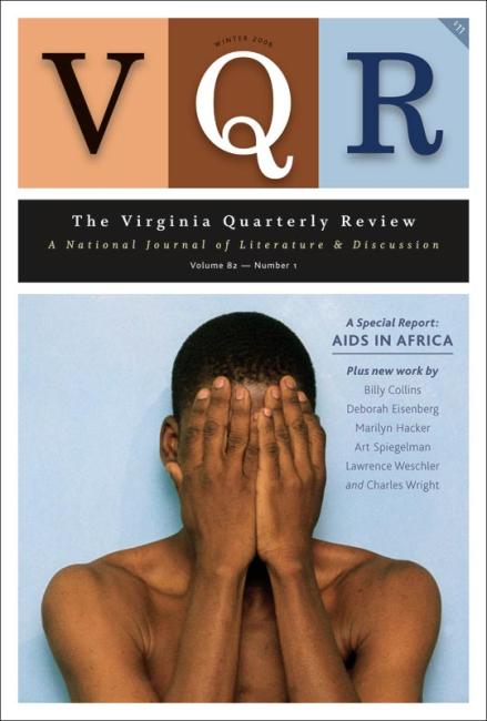 Virginia Quarterly Review, Winter 2006 cover